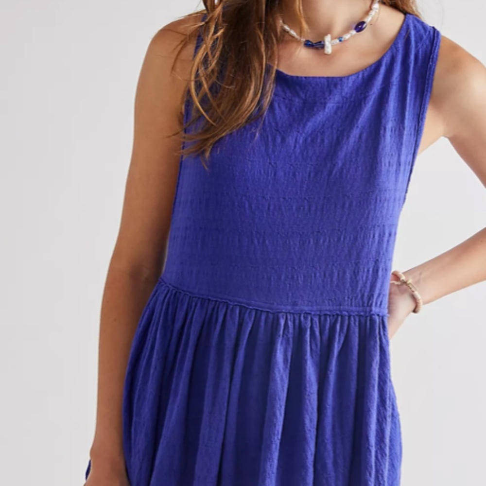 Free People I'm Still Obsessed Sleeveless Mini Dress